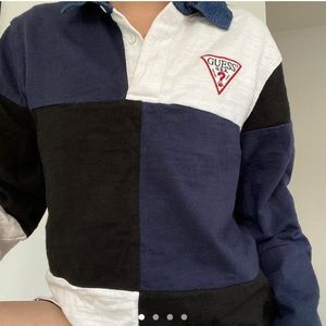 Guess Colour-blocked Long Sleeve